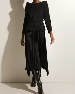 Fashion Asymmetrische Plooirok Vrouwen Rokken
