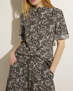 Discount Blouse Met Print Vrouwen Blouses