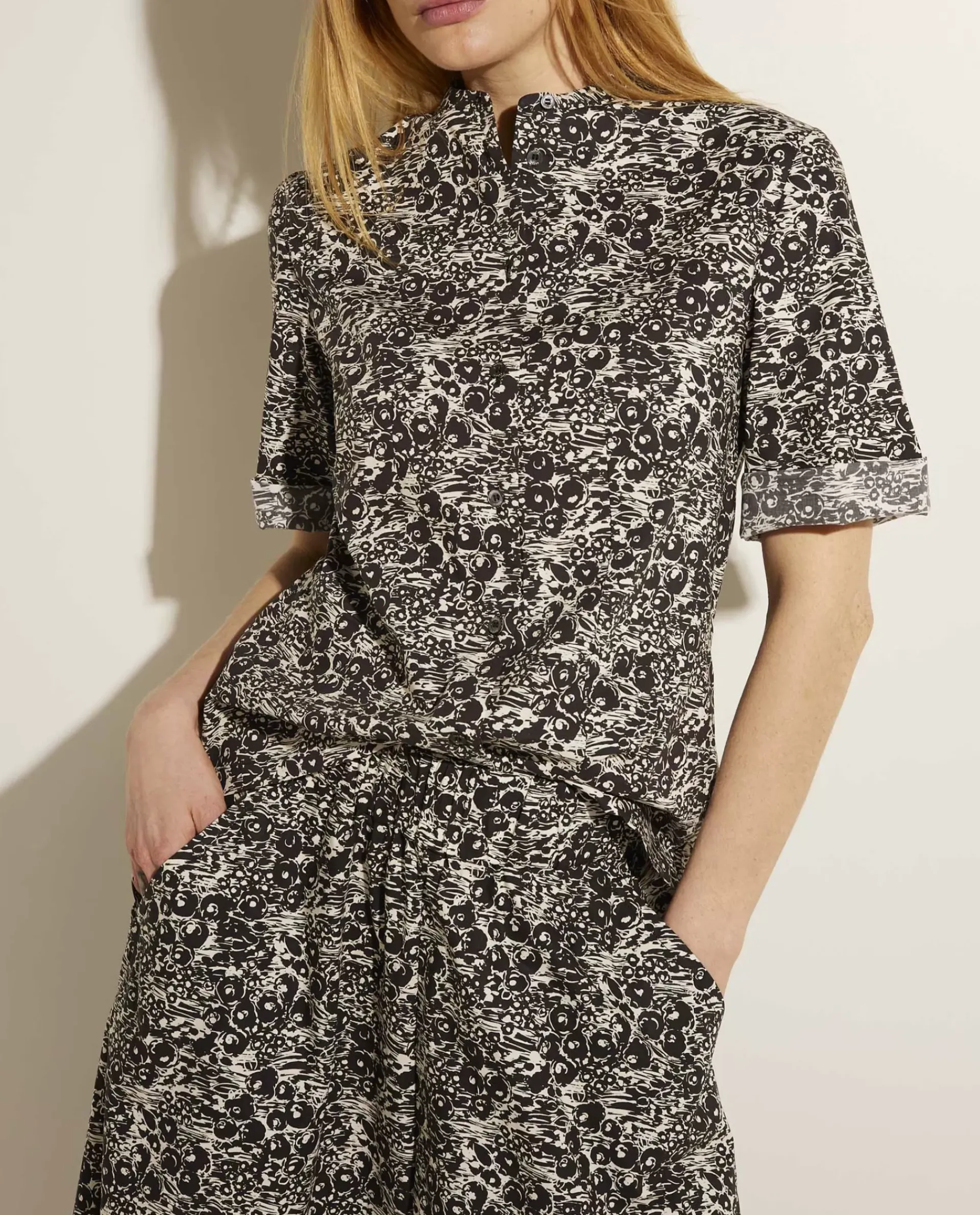 Discount Blouse Met Print Vrouwen Blouses