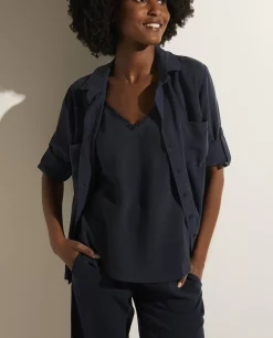 Shop Blouse Met Split Detail Vrouwen Blouses