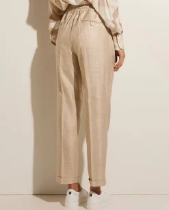 Cheap Broek Met Plooien Vrouwen Broeken