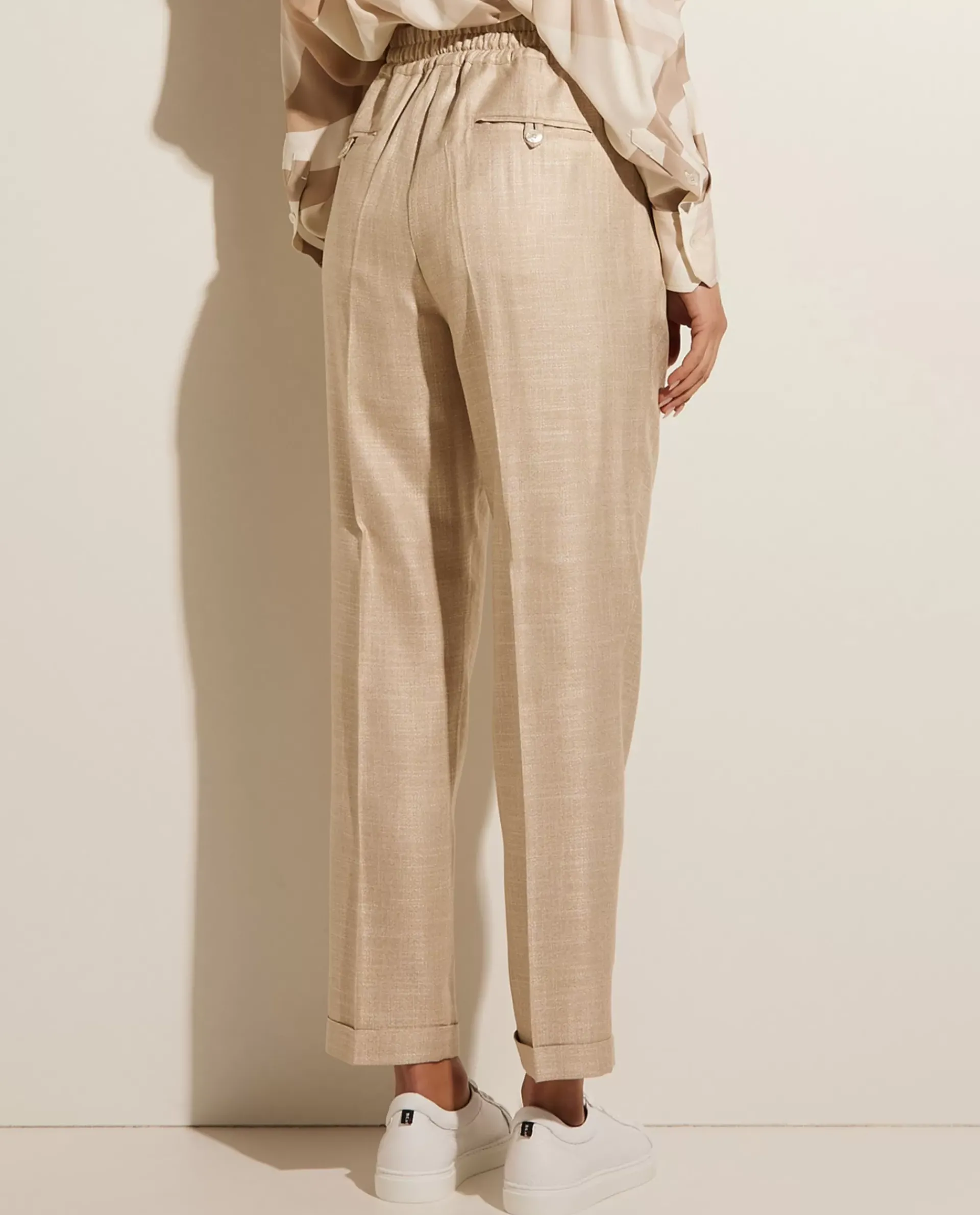 Cheap Broek Met Plooien Vrouwen Broeken