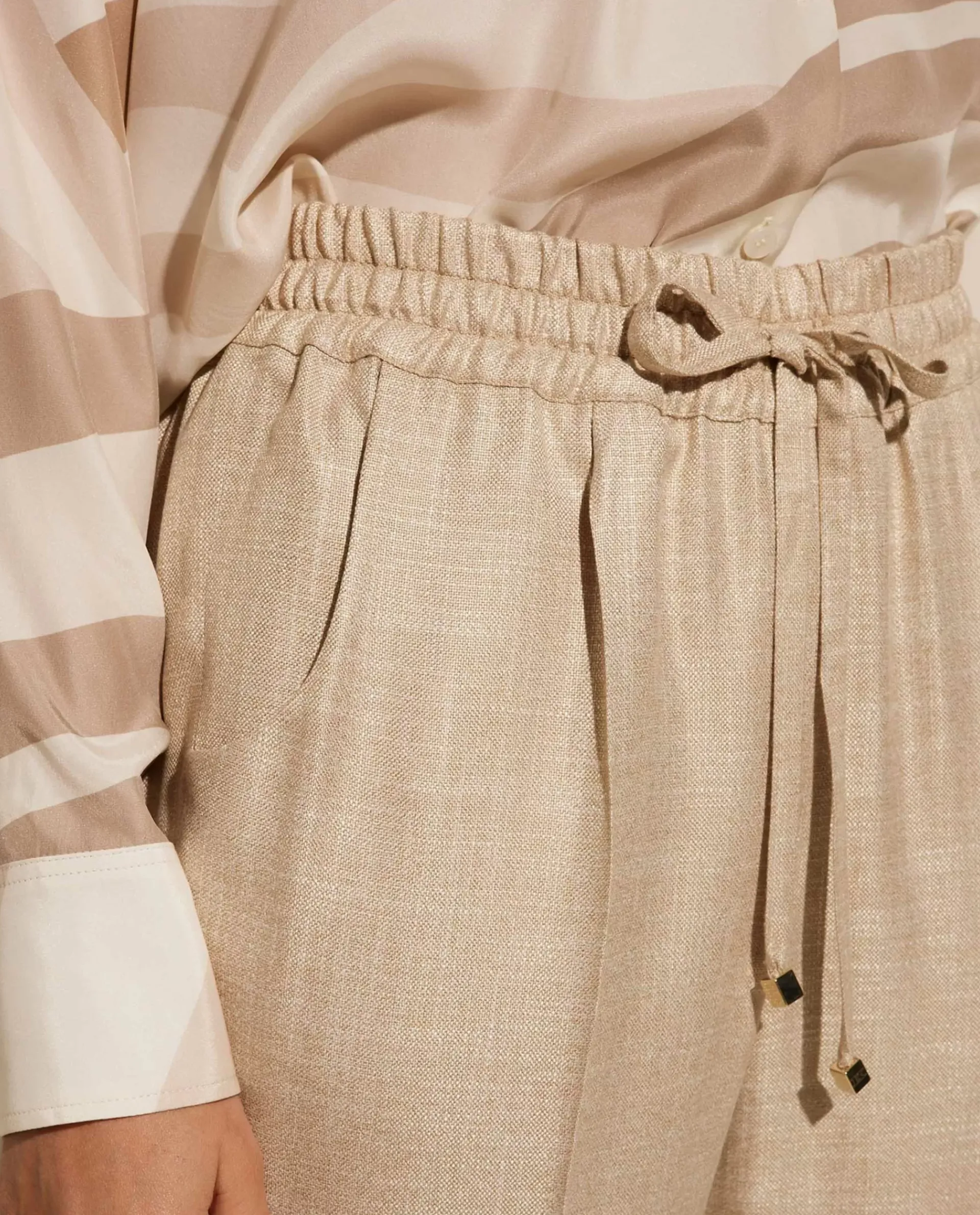 Cheap Broek Met Plooien Vrouwen Broeken