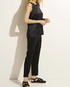 Outlet Broek Met Plooien Vrouwen Broeken
