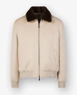 Fashion Cashmere Bomber Mannen Jassen