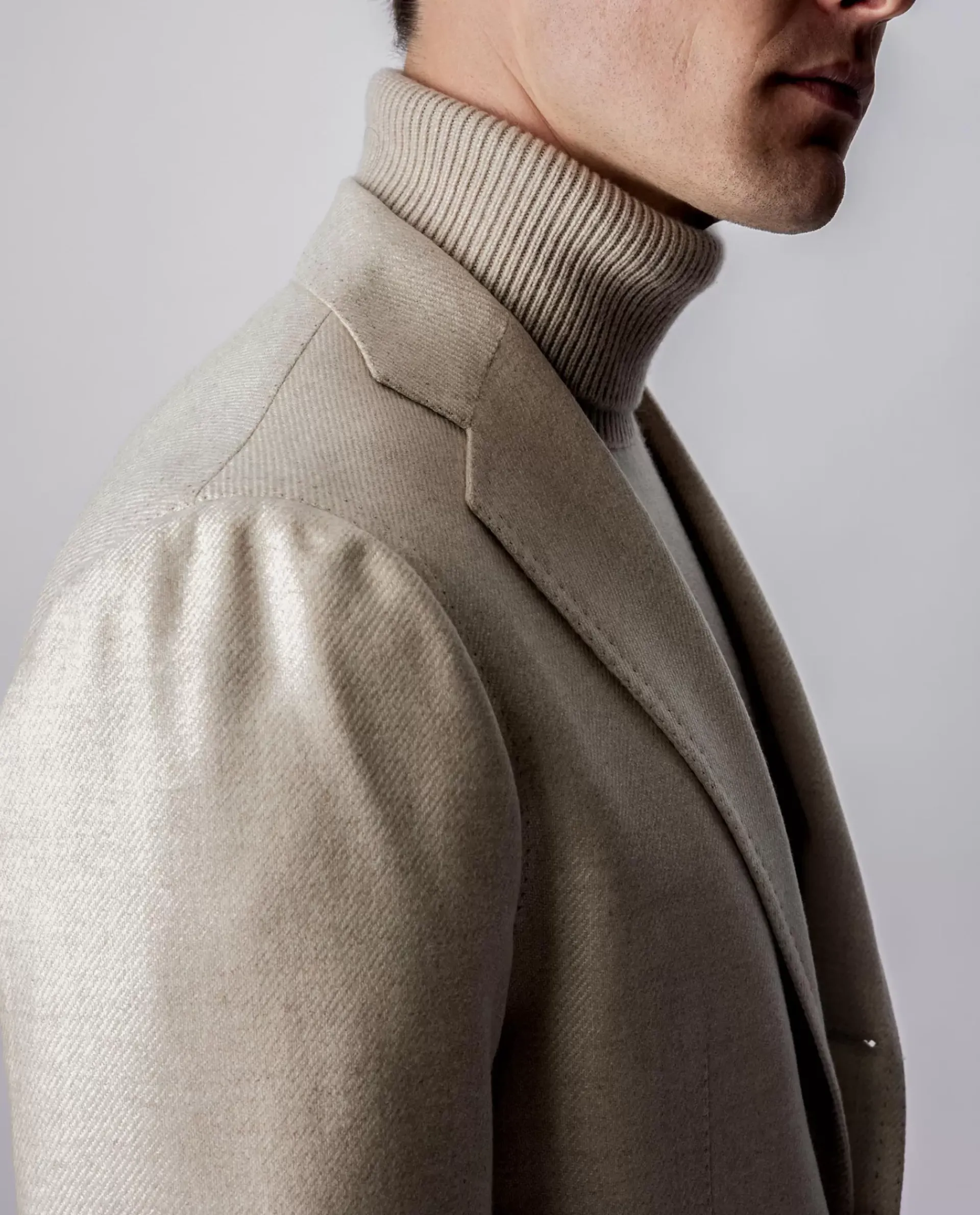 Cheap Cashmere Jasje Mannen Jasjes