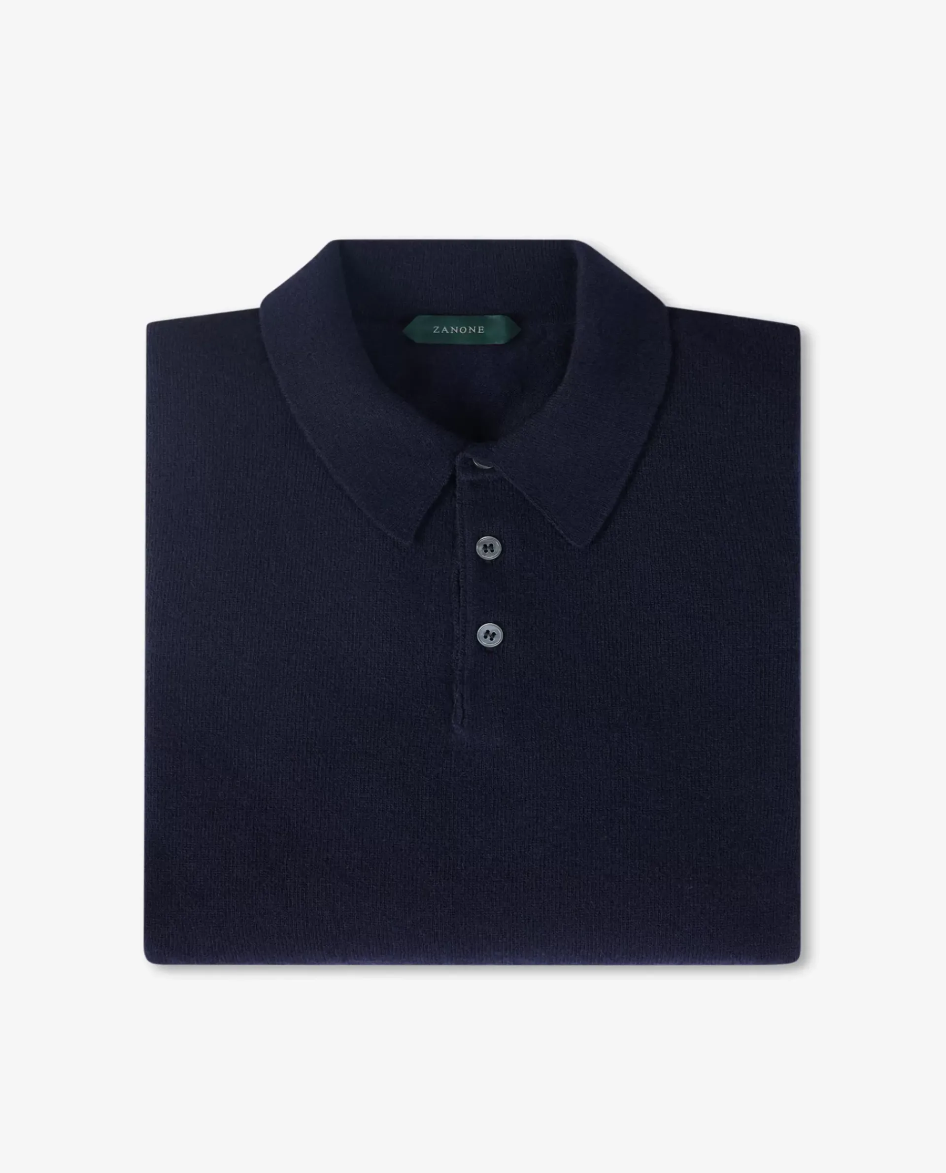 Cheap Cashmere Polo Lange Mouw Mannen Polo