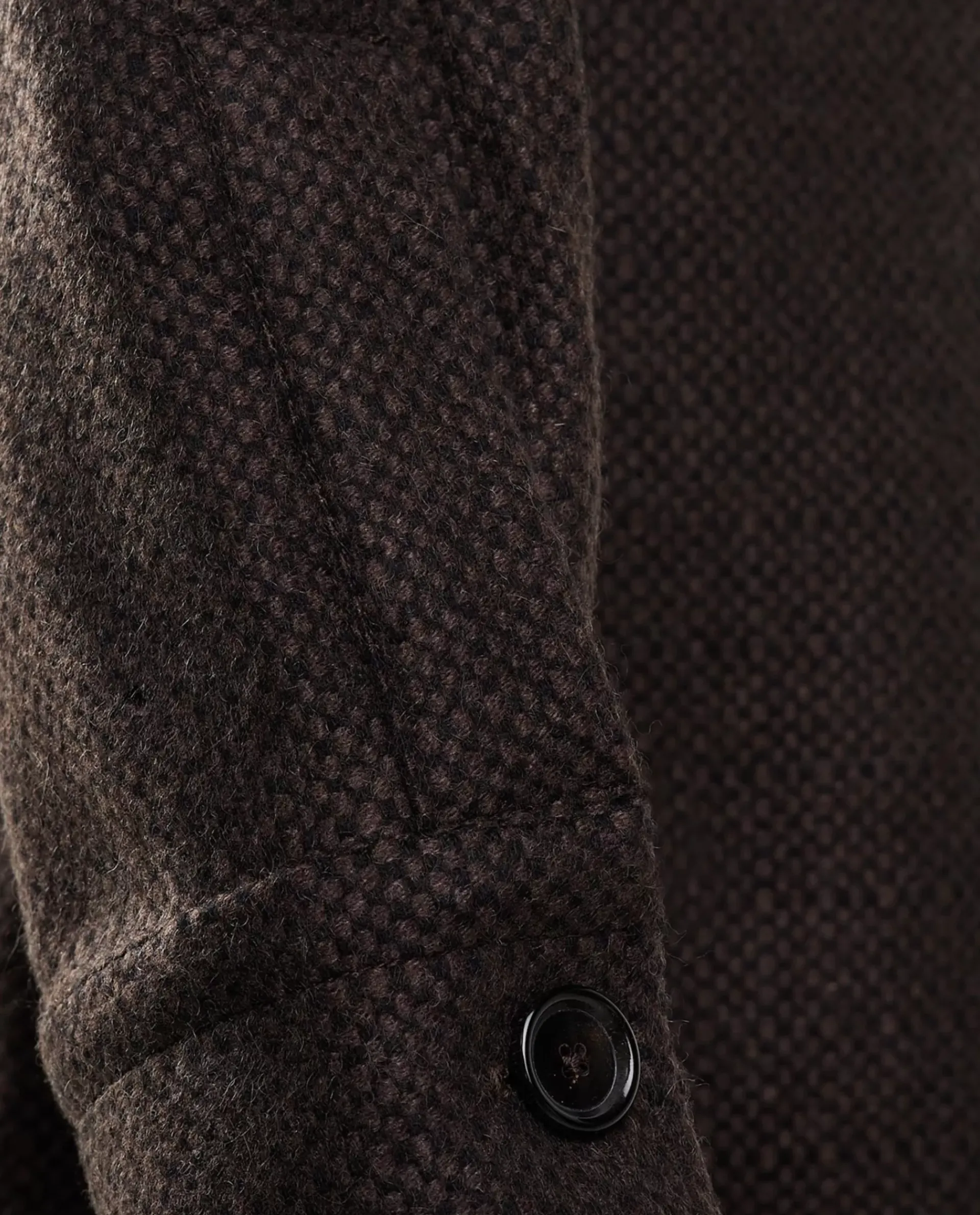 New Cashmere Shirtjacket Mannen Jasjes