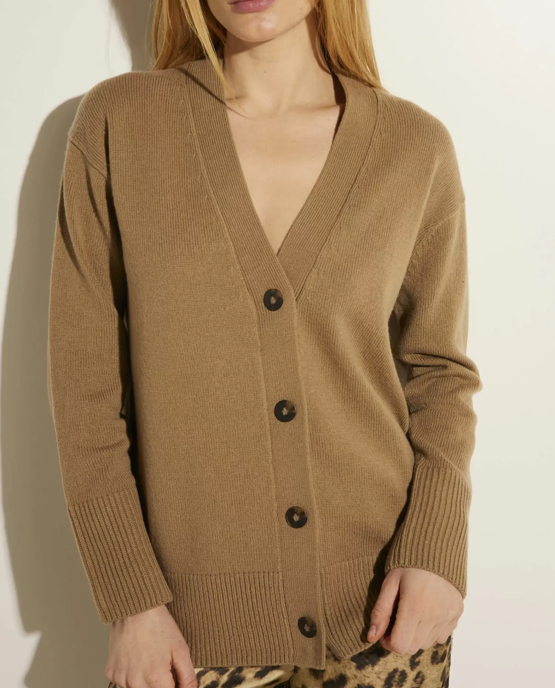 Sale Cashmere Trui Met V-Hals Vrouwen Knitwear