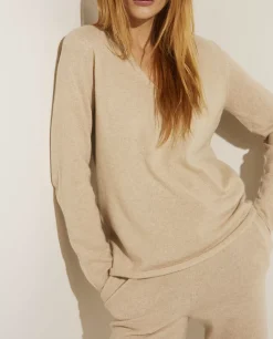 Shop Cashmere V-Hals Trui Vrouwen Knitwear