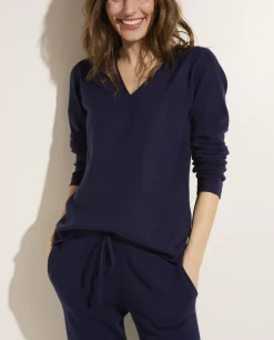 Shop Cashmere V-Hals Trui Vrouwen Knitwear