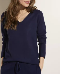 Shop Cashmere V-Hals Trui Vrouwen Knitwear