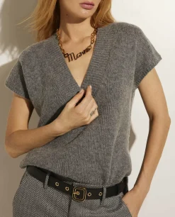 Best Sale Cashmere-Wollen Sweater Vrouwen Knitwear
