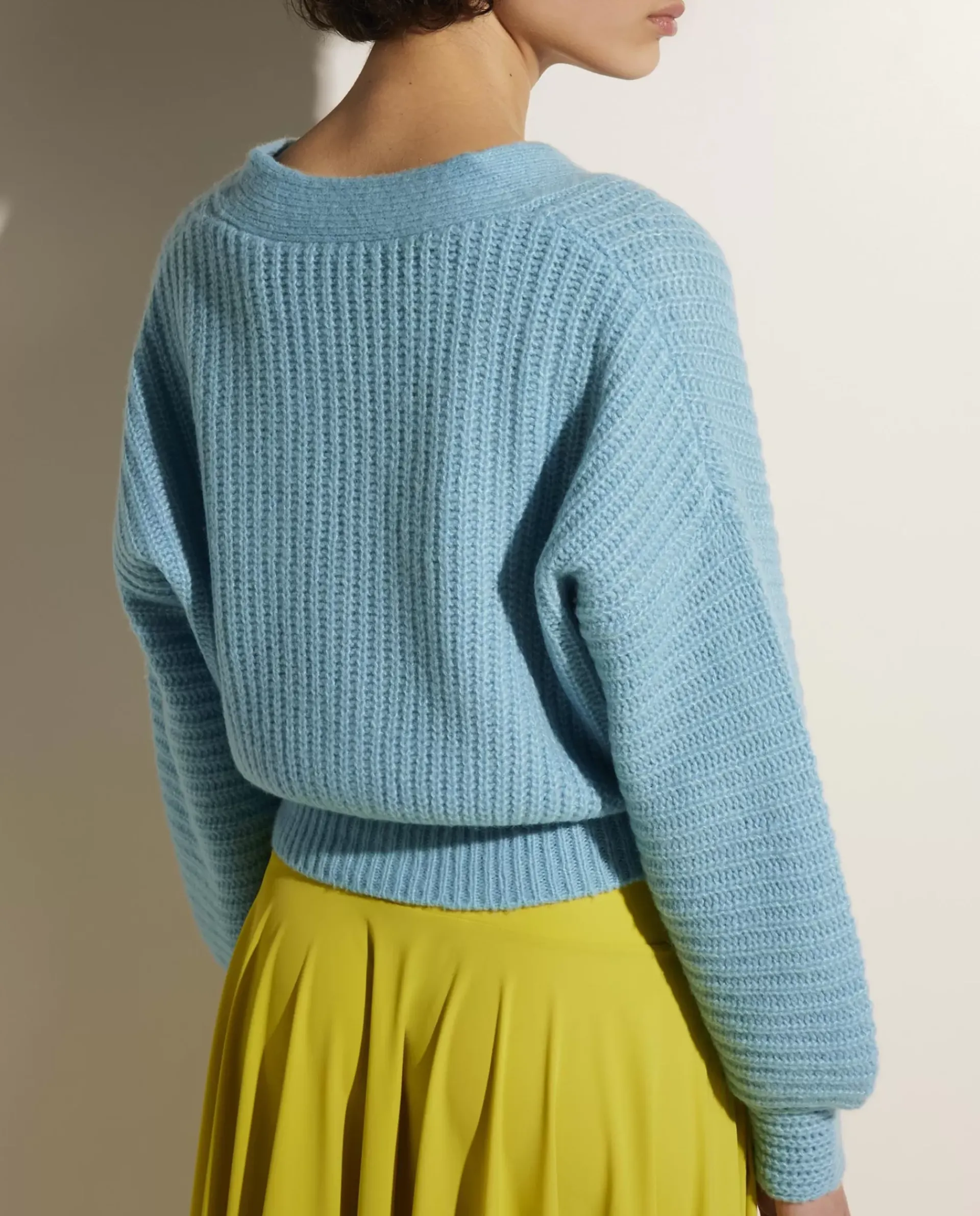 Shop Cashmere-Zijden Vest Vrouwen Knitwear