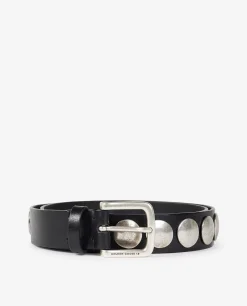 Best Sale Ceintuur Met Leren Studs Vrouwen Accessoires