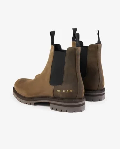 Store Chelsea Boots In Gewaxt Leer Mannen Schoenen
