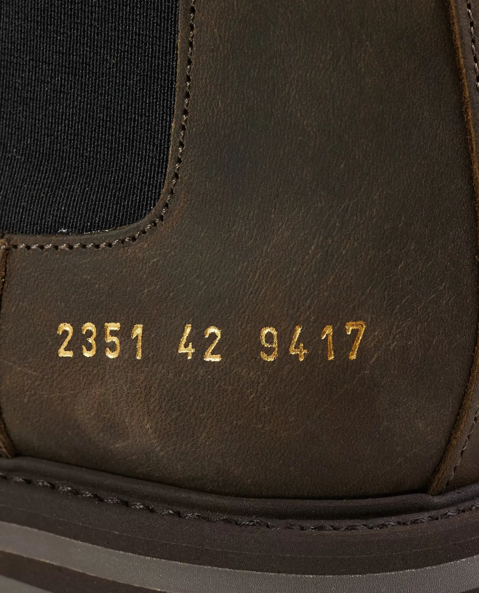 Store Chelsea Boots In Gewaxt Leer Mannen Schoenen