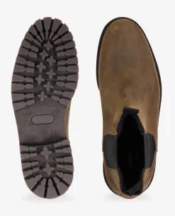 Store Chelsea Boots In Gewaxt Leer Mannen Schoenen