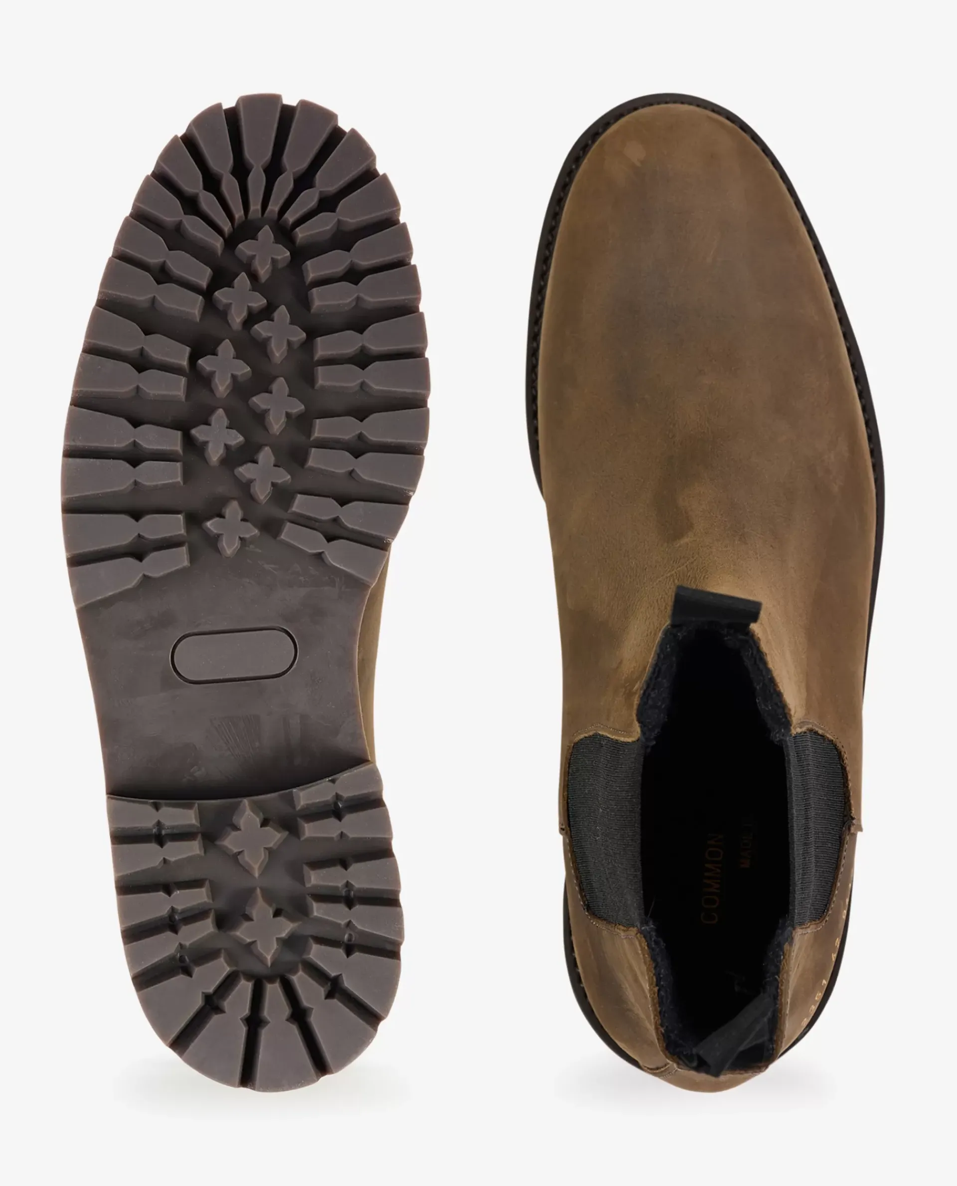 Store Chelsea Boots In Gewaxt Leer Mannen Schoenen
