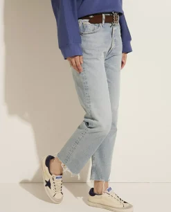 Hot Daphne High Rise Jeans Vrouwen Broeken