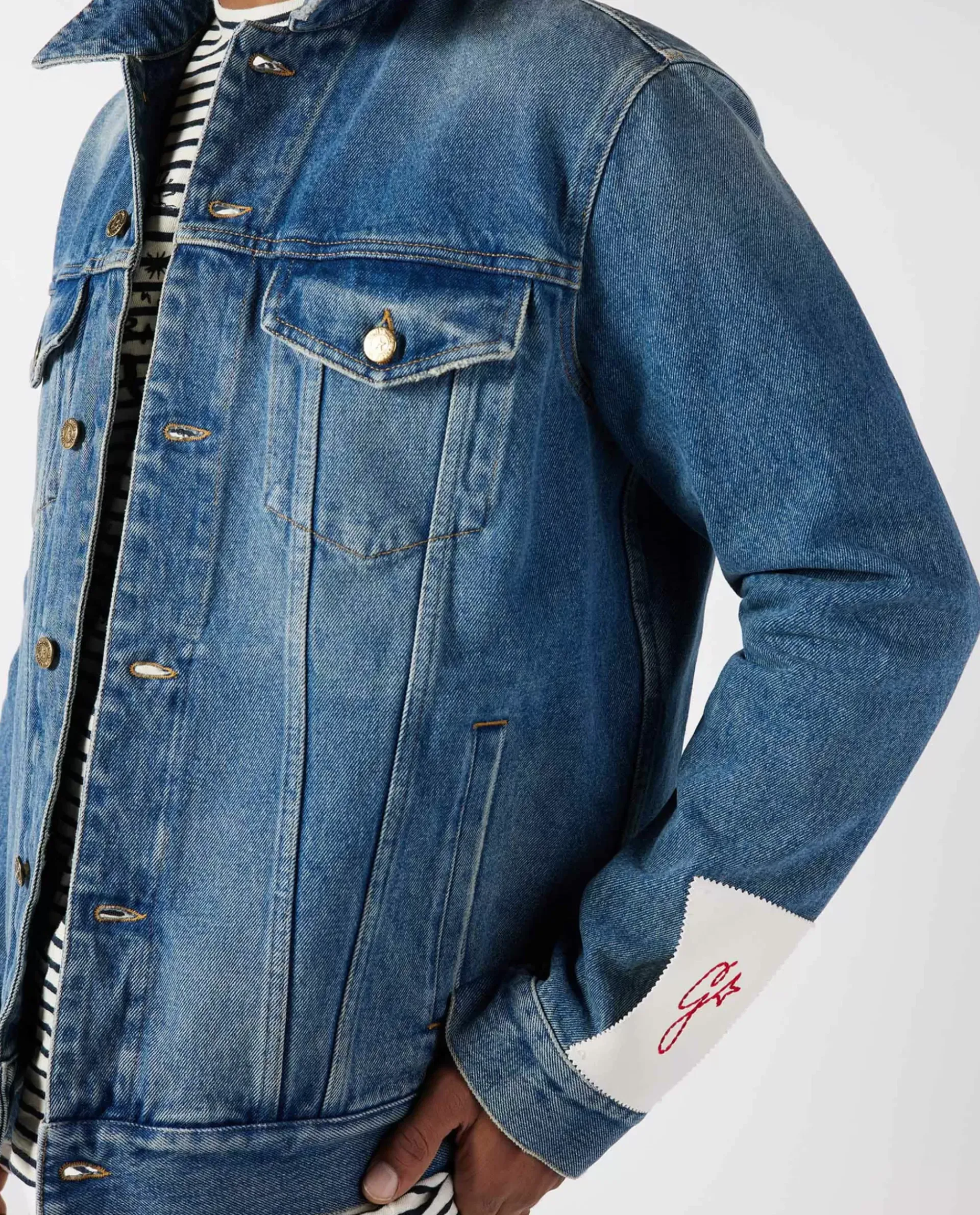 Best Sale Denim Jack Mannen Jassen
