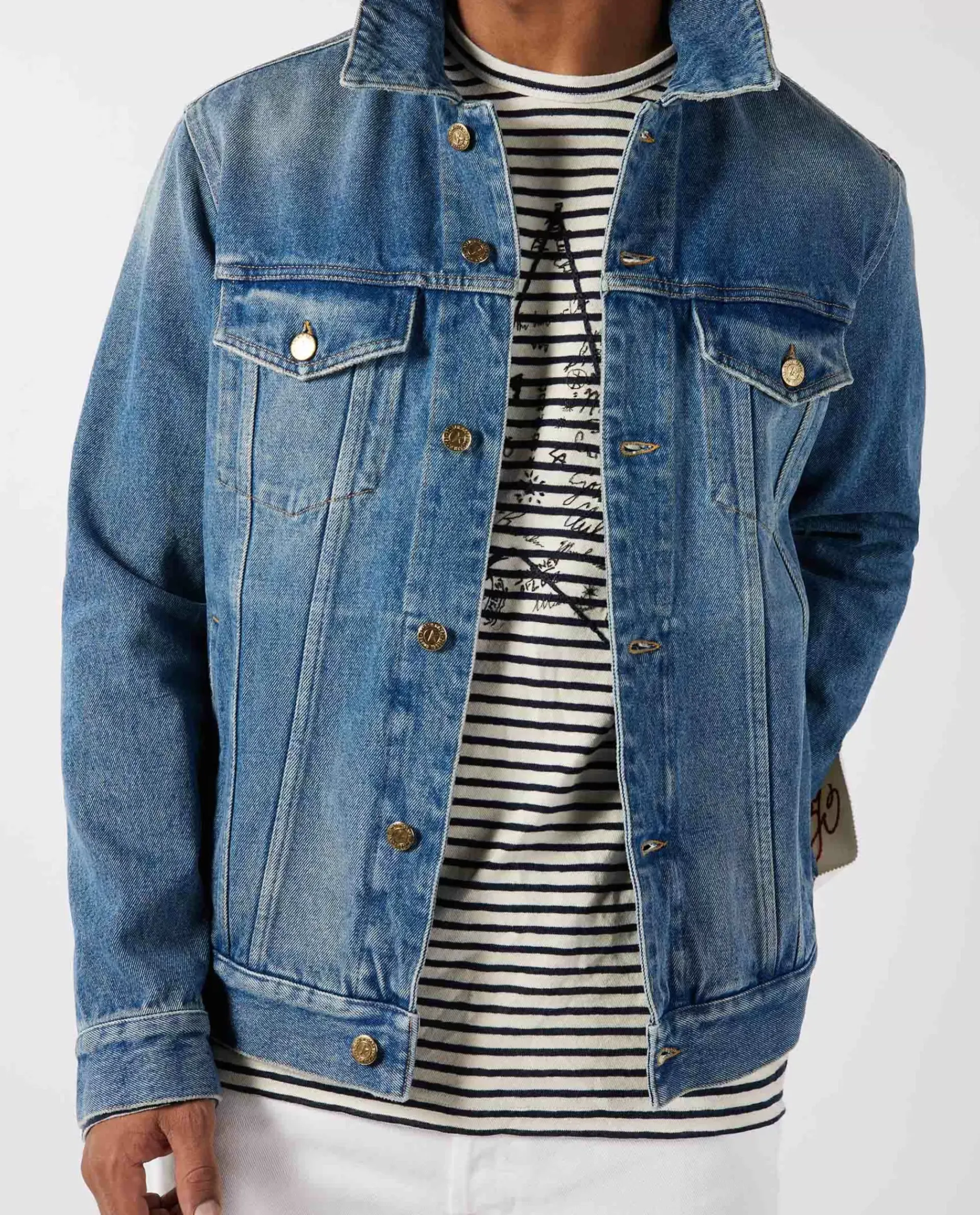 Best Sale Denim Jack Mannen Jassen
