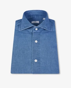 Fashion Denim Shirt Mannen Shirts