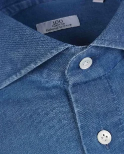Fashion Denim Shirt Mannen Shirts
