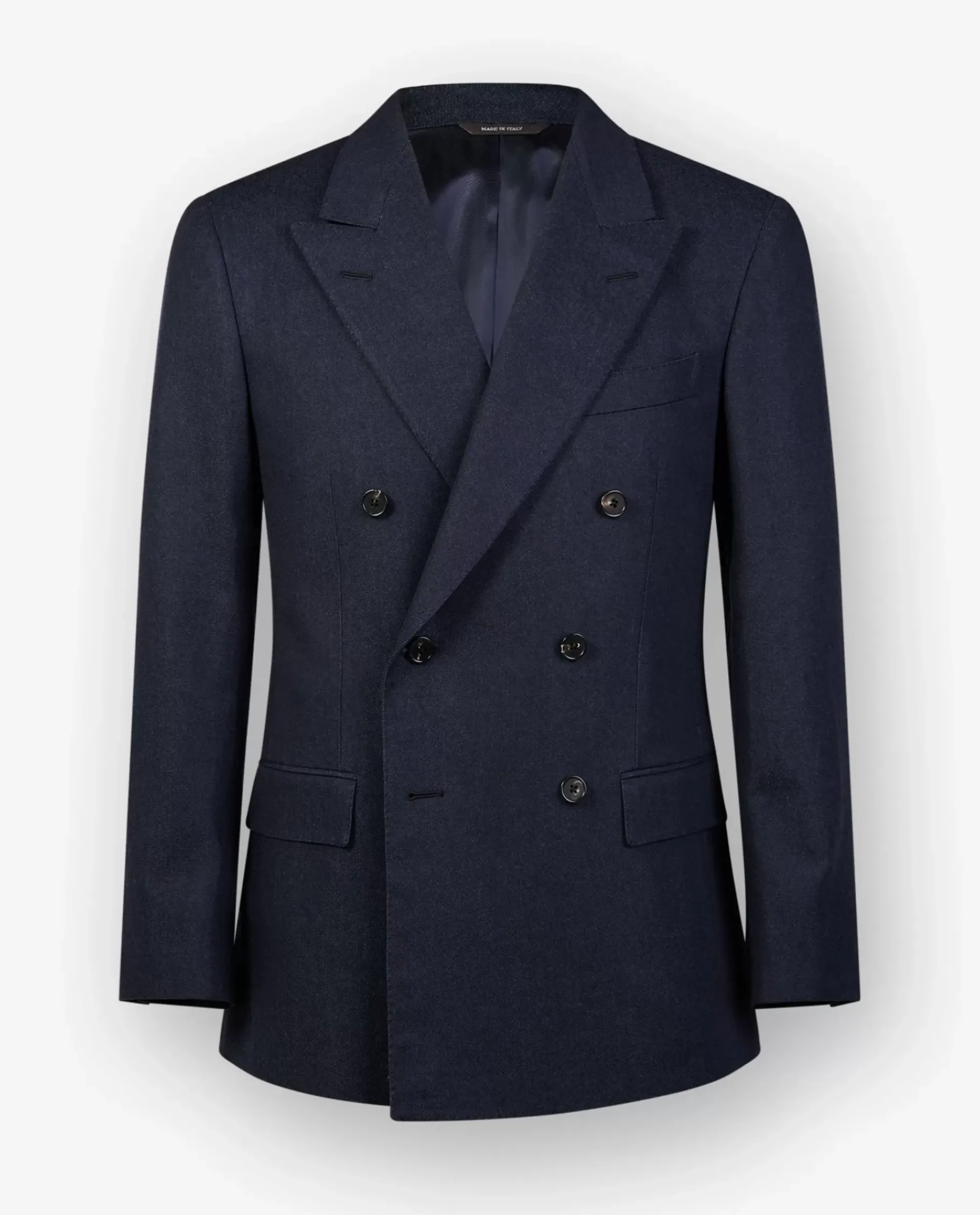 Store Double Breasted Denim Blazer Mannen Jasjes
