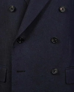 Store Double Breasted Denim Blazer Mannen Jasjes