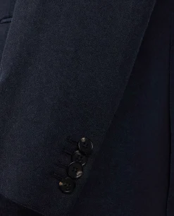 Store Double Breasted Denim Blazer Mannen Jasjes