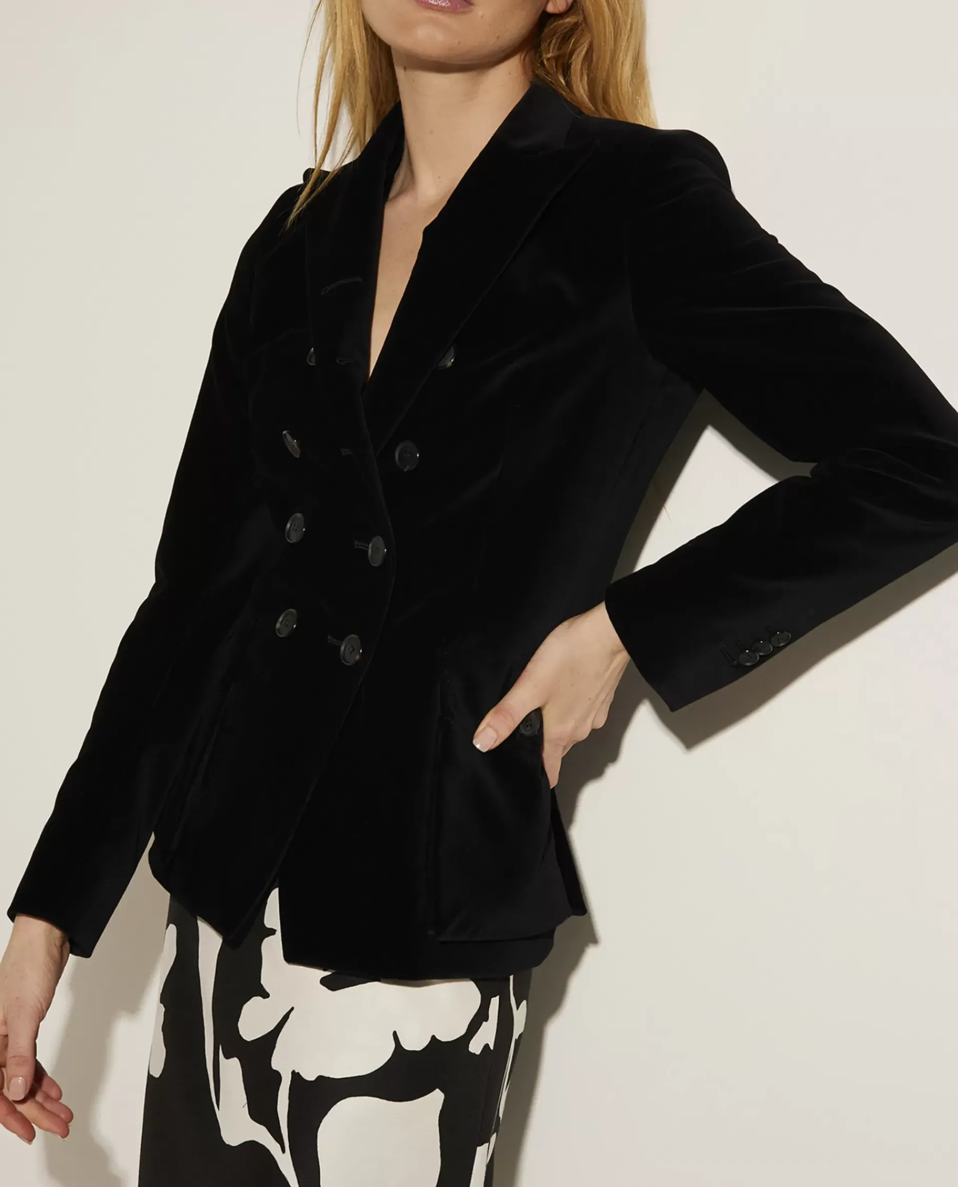 Best Sale Double Breasted Wollen Blazer Vrouwen Blazers