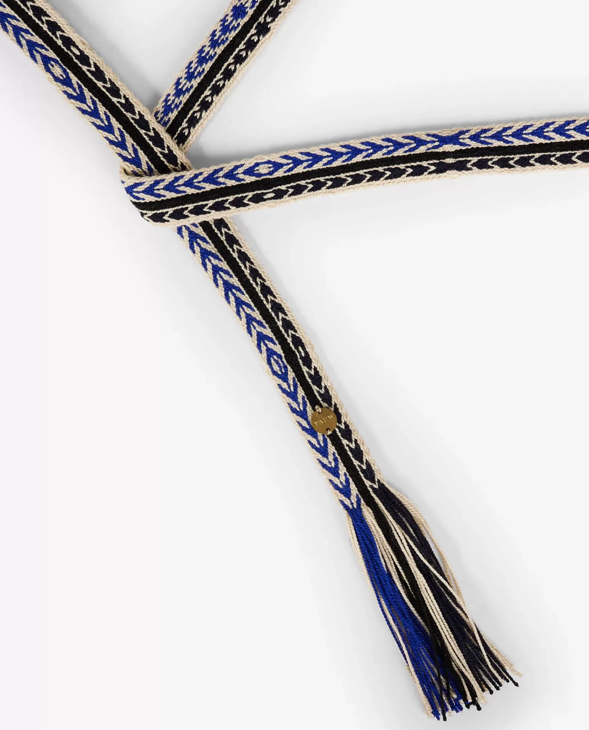 Sale Dunne Geweven Riem Vrouwen Accessoires