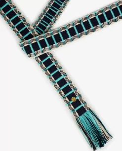 New Dunne Geweven Riem Vrouwen Accessoires