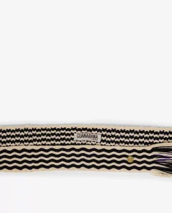 Outlet Dunne Geweven Riem Vrouwen Accessoires