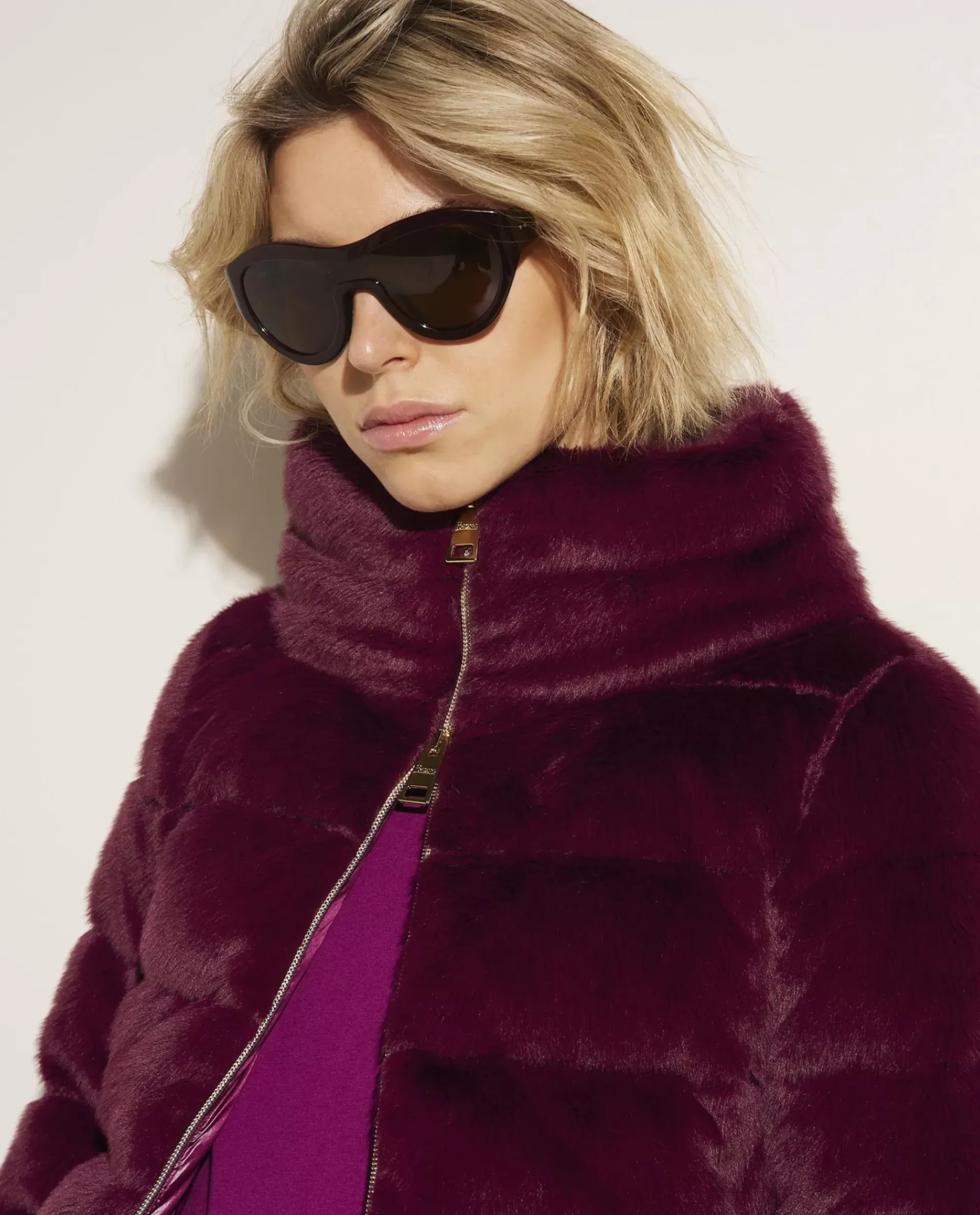 Best Sale Faux Fur Jasje Vrouwen Jassen