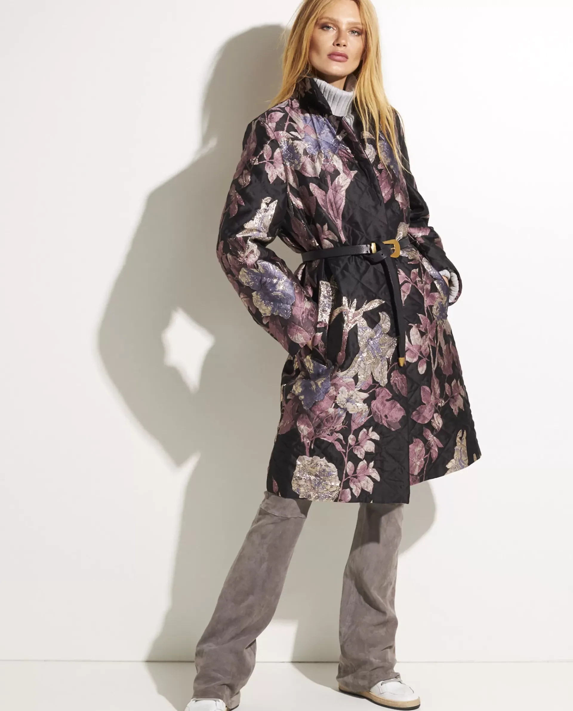 Sale Flared Broek In Stretch Suede Vrouwen Broeken
