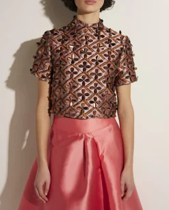 Best Geborduurde Crop Top Vrouwen Tops