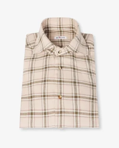 Sale Geruit Flanel Shirt Mannen Shirts