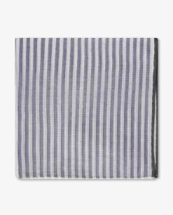 Store Gestreept Pochet Mannen Pochettes