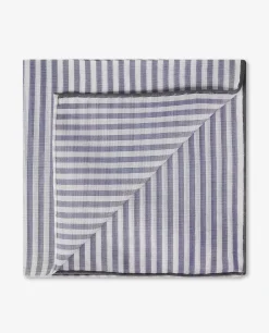 Store Gestreept Pochet Mannen Pochettes
