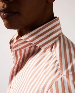 Online Gestreept Shirt Mannen Shirts