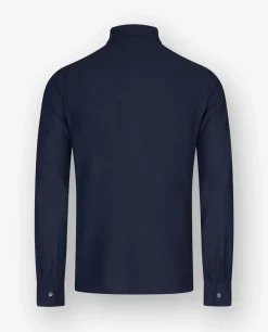 New Ice Cotton Lange Mouw Polo Mannen Polo