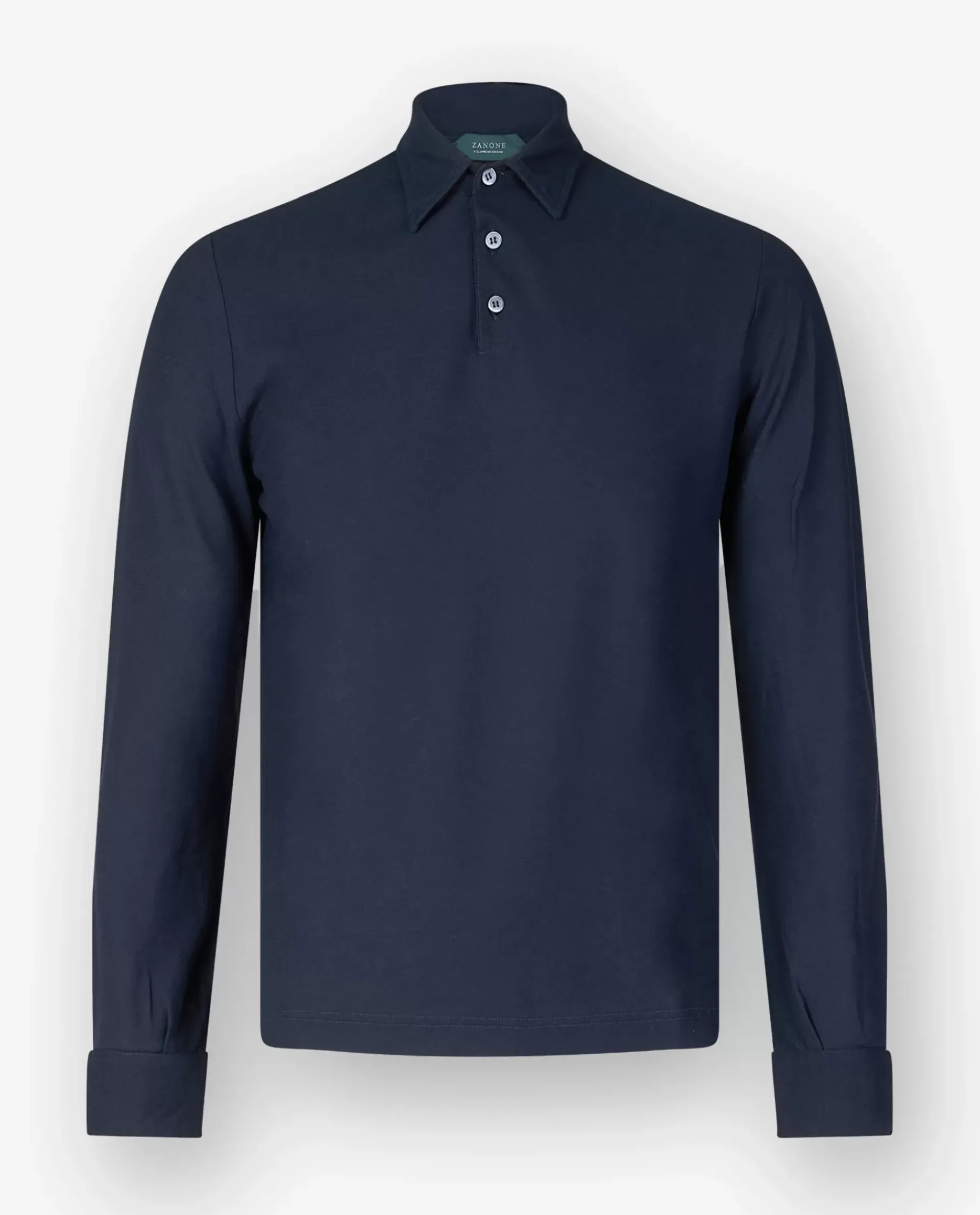 Online Ice Cotton Lange Mouw Polo Mannen Polo