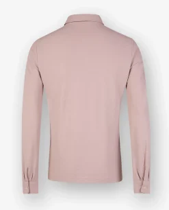 Flash Sale Ice Cotton Lange Mouw Polo Mannen Polo