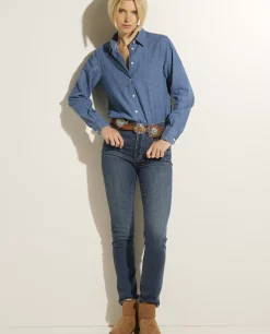 Best Sale Jolene High Rise Slimfit Jeans Vrouwen Broeken