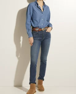 Best Sale Jolene High Rise Slimfit Jeans Vrouwen Broeken