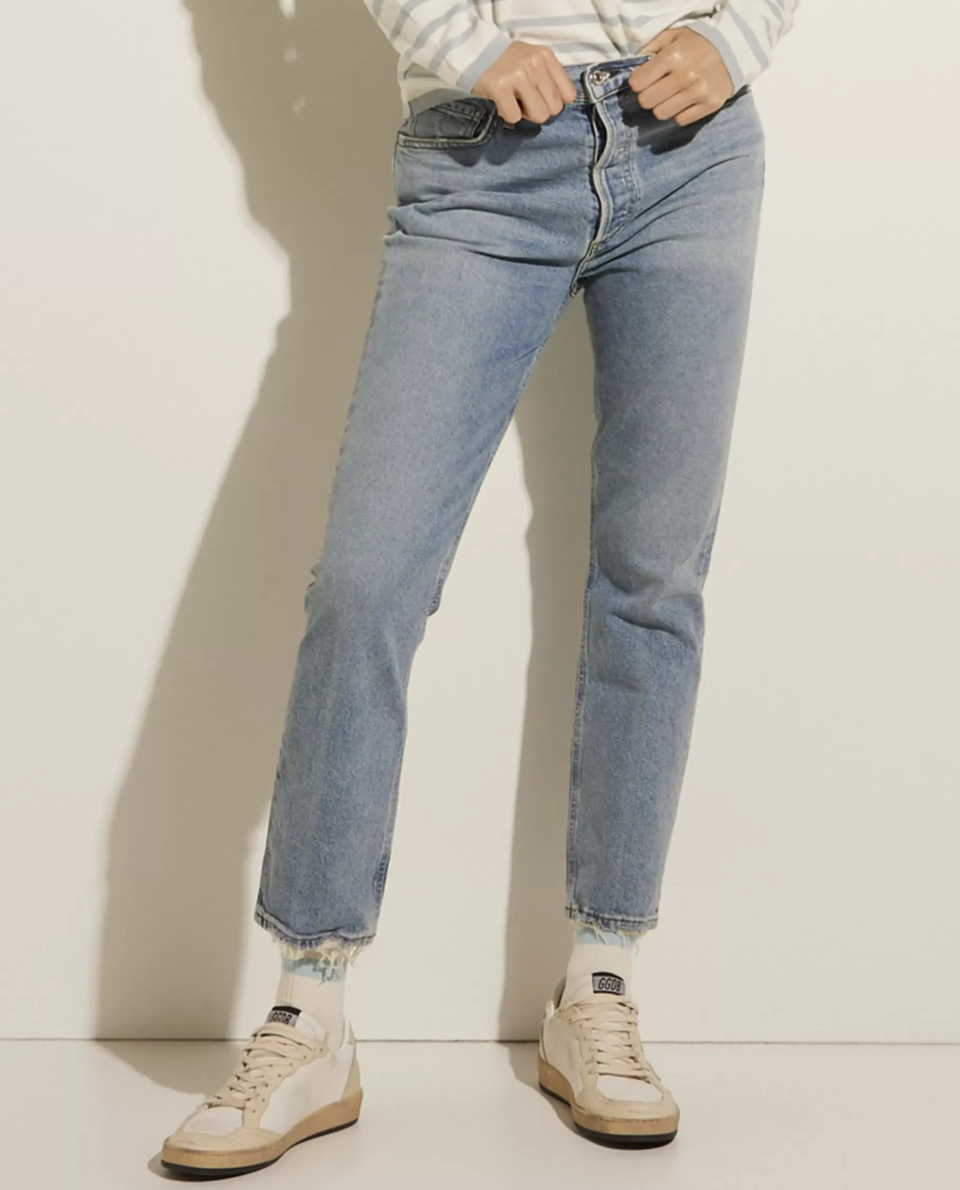 Shop Jolene High Rise Straight Jeans Vrouwen Broeken