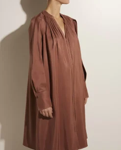 Flash Sale Jurk Van Wol-Zijde Vrouwen Jurken