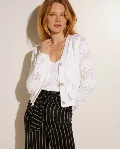 Shop Kanten Vestje Vrouwen Knitwear
